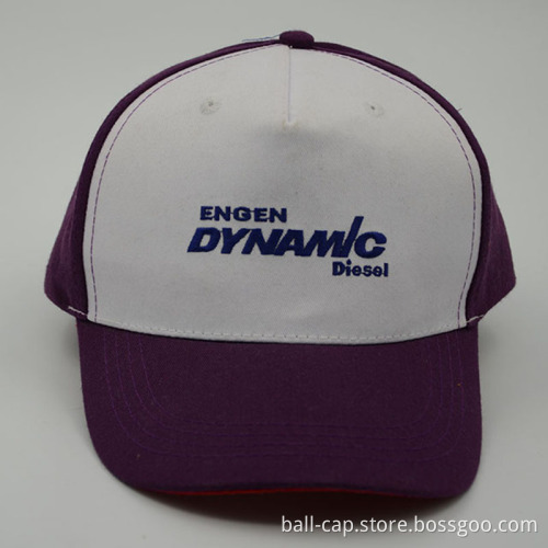 Embroidery 5 panels baseball cap bulk